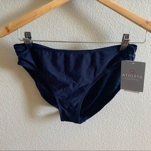 Athleta Navy Swim Bottoms
